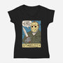 The Ability To Stab-Womens-V-Neck-Tee-Xentee