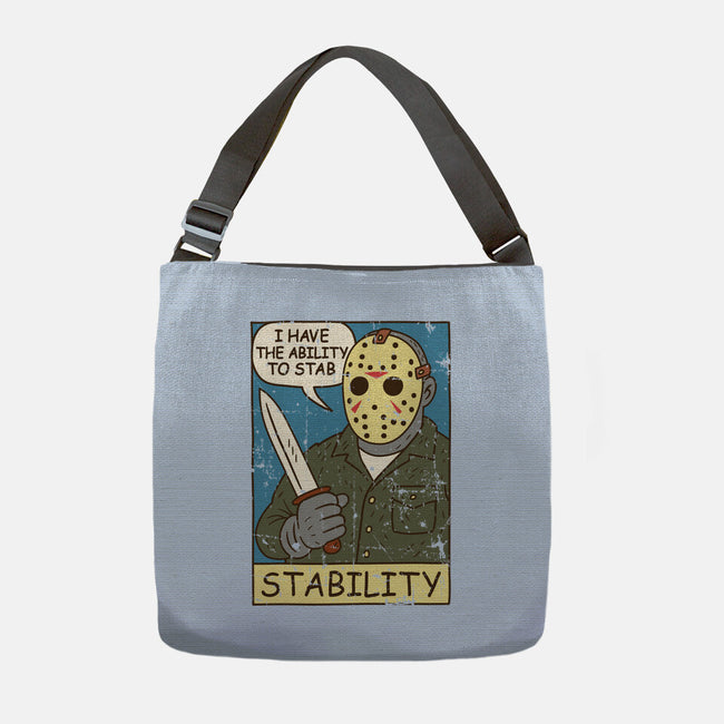 The Ability To Stab-None-Adjustable Tote-Bag-Xentee