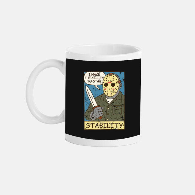 The Ability To Stab-None-Mug-Drinkware-Xentee