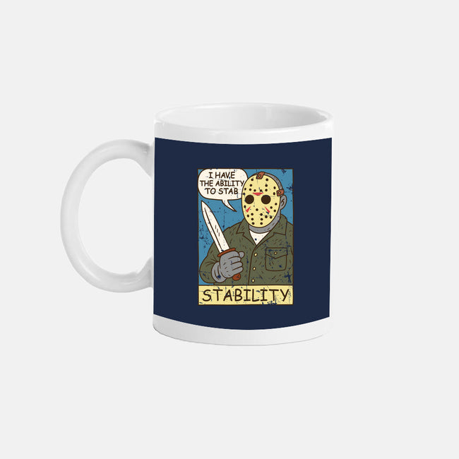 The Ability To Stab-None-Mug-Drinkware-Xentee