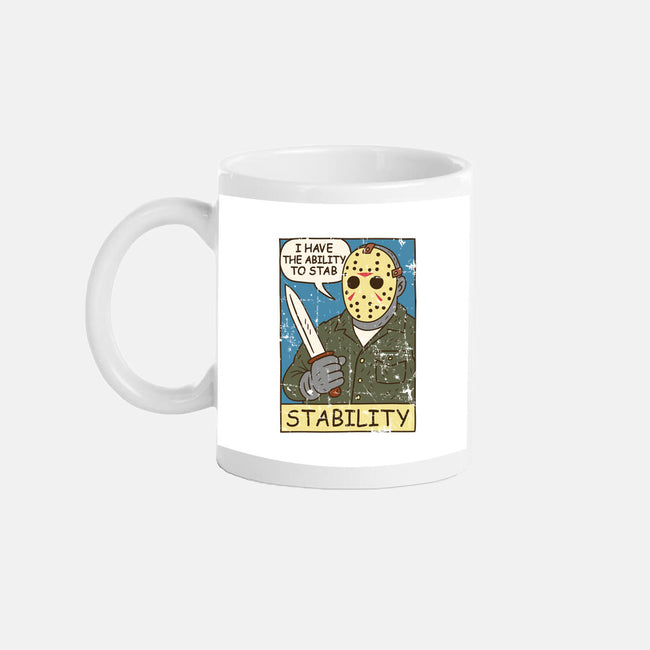 The Ability To Stab-None-Mug-Drinkware-Xentee
