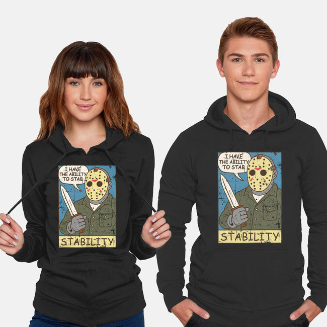The Ability To Stab-Unisex-Pullover-Sweatshirt-Xentee