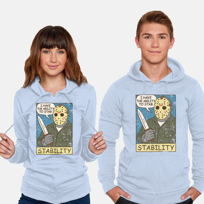 The Ability To Stab-Unisex-Pullover-Sweatshirt-Xentee