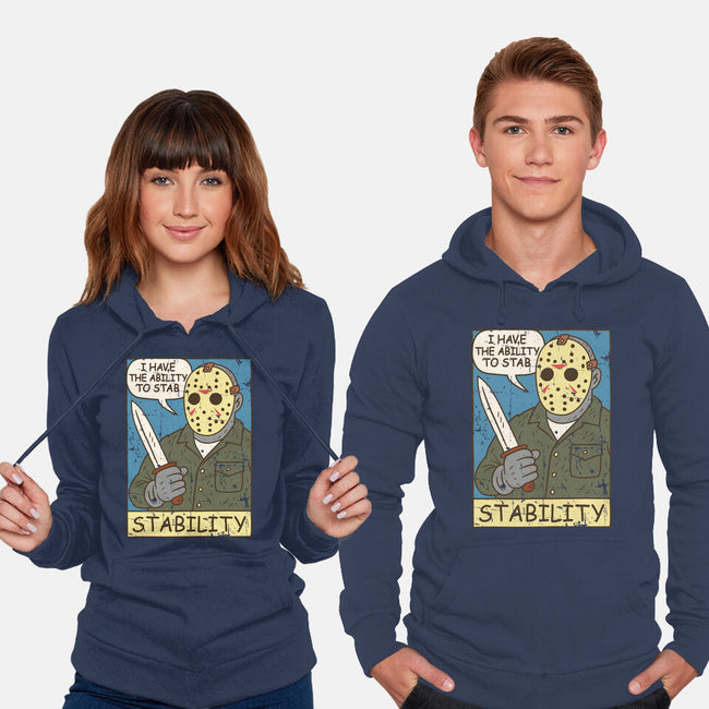 The Ability To Stab-Unisex-Pullover-Sweatshirt-Xentee