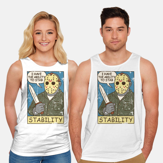 The Ability To Stab-Unisex-Basic-Tank-Xentee