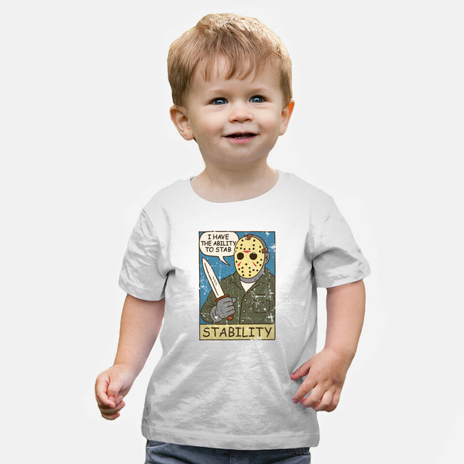 The Ability To Stab-Baby-Basic-Tee-Xentee