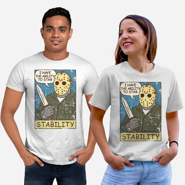 The Ability To Stab-Unisex-Basic-Tee-Xentee