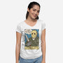 The Ability To Stab-Womens-V-Neck-Tee-Xentee