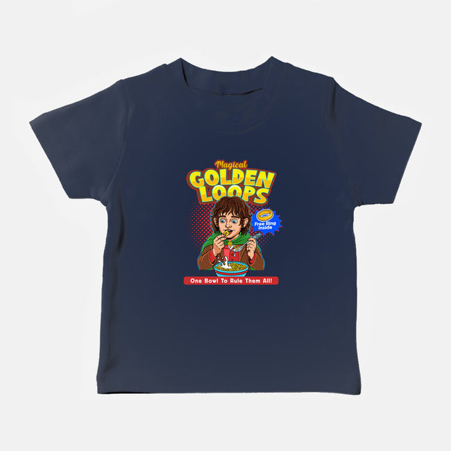 Magical Golden Loops-Baby-Basic-Tee-P1yu5h