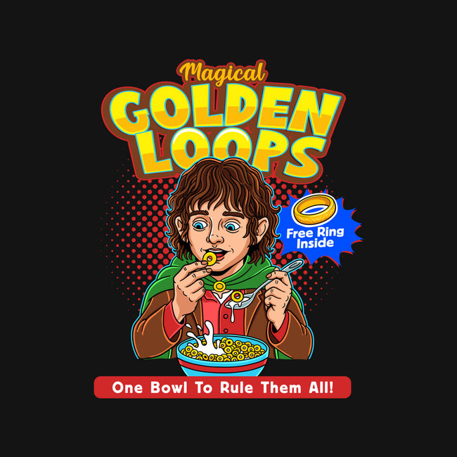Magical Golden Loops-Youth-Crew Neck-Sweatshirt-P1yu5h
