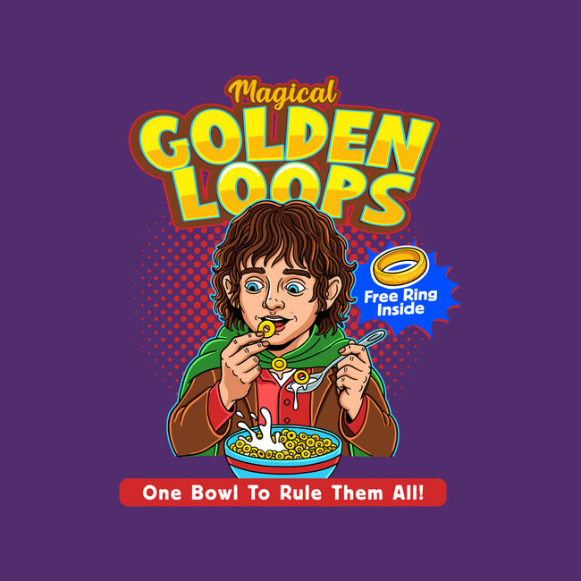 Magical Golden Loops-Womens-Basic-Tee-P1yu5h