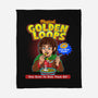 Magical Golden Loops-None-Fleece-Blanket-P1yu5h
