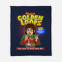 Magical Golden Loops-None-Fleece-Blanket-P1yu5h