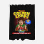 Magical Golden Loops-None-Polyester-Shower Curtain-P1yu5h