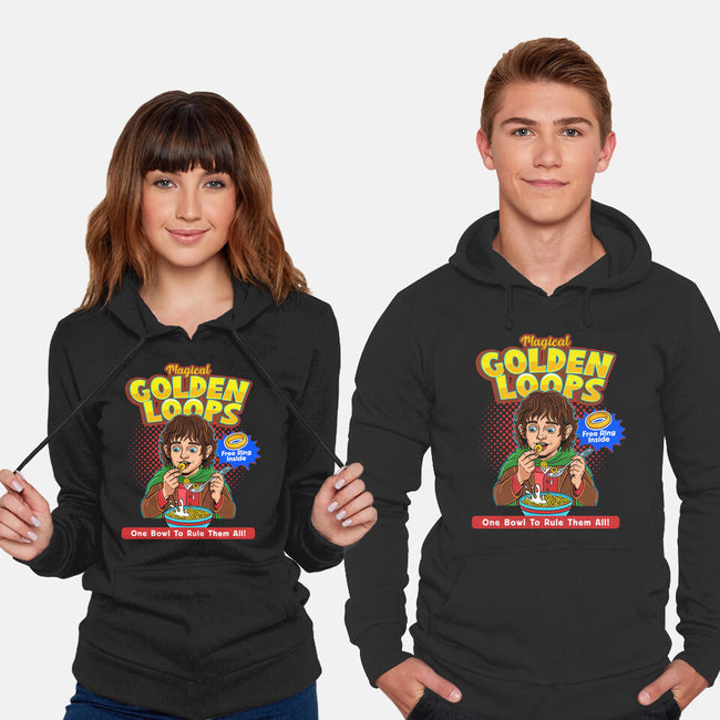 Magical Golden Loops-Unisex-Pullover-Sweatshirt-P1yu5h