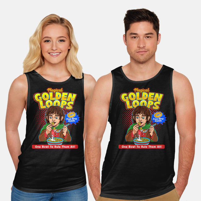 Magical Golden Loops-Unisex-Basic-Tank-P1yu5h