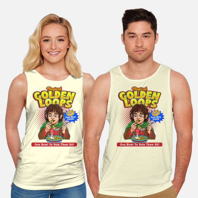 Magical Golden Loops-Unisex-Basic-Tank-P1yu5h