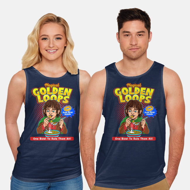 Magical Golden Loops-Unisex-Basic-Tank-P1yu5h