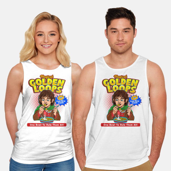 Magical Golden Loops-Unisex-Basic-Tank-P1yu5h