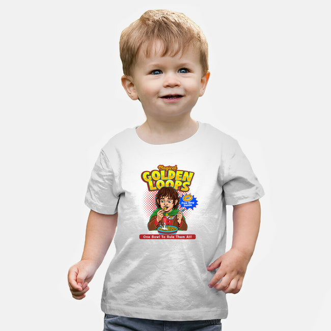 Magical Golden Loops-Baby-Basic-Tee-P1yu5h