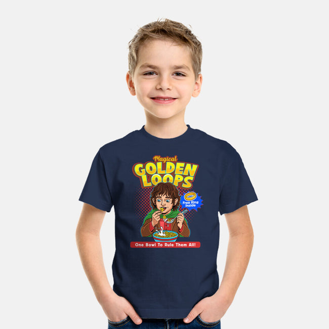 Magical Golden Loops-Youth-Basic-Tee-P1yu5h