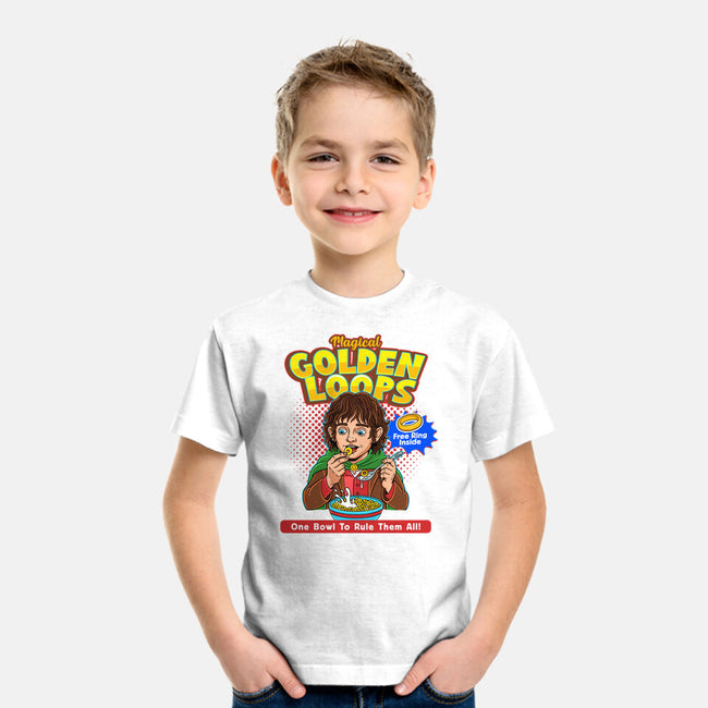 Magical Golden Loops-Youth-Basic-Tee-P1yu5h