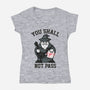 You Shall Not Pass F-Womens-V-Neck-Tee-krisren28