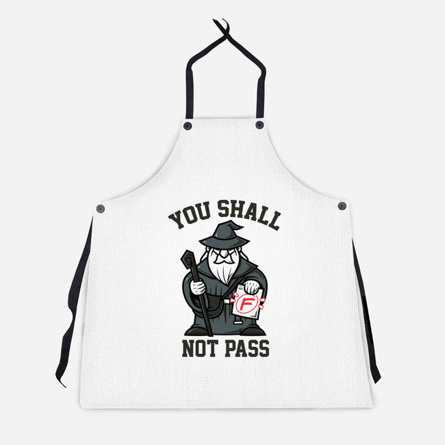 You Shall Not Pass F-Unisex-Kitchen-Apron-krisren28
