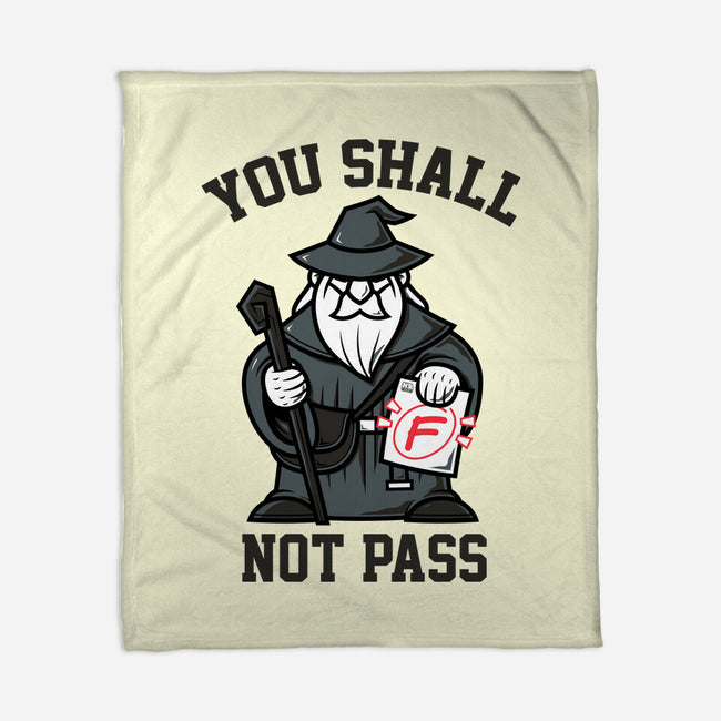 You Shall Not Pass F-None-Fleece-Blanket-krisren28