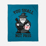 You Shall Not Pass F-None-Fleece-Blanket-krisren28