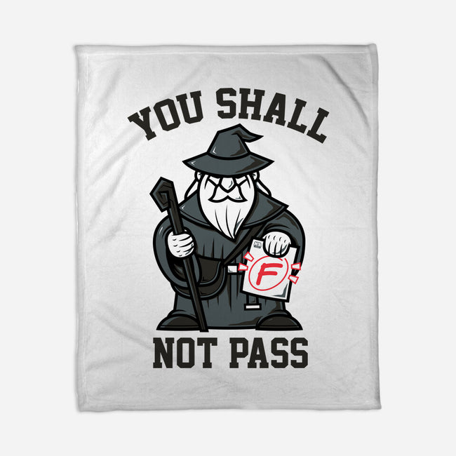 You Shall Not Pass F-None-Fleece-Blanket-krisren28