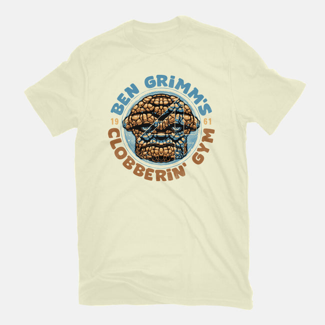 Clobberin Gym-Mens-Basic-Tee-glitchygorilla