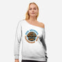 Clobberin Gym-Womens-Off Shoulder-Sweatshirt-glitchygorilla
