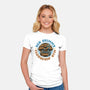 Clobberin Gym-Womens-Fitted-Tee-glitchygorilla