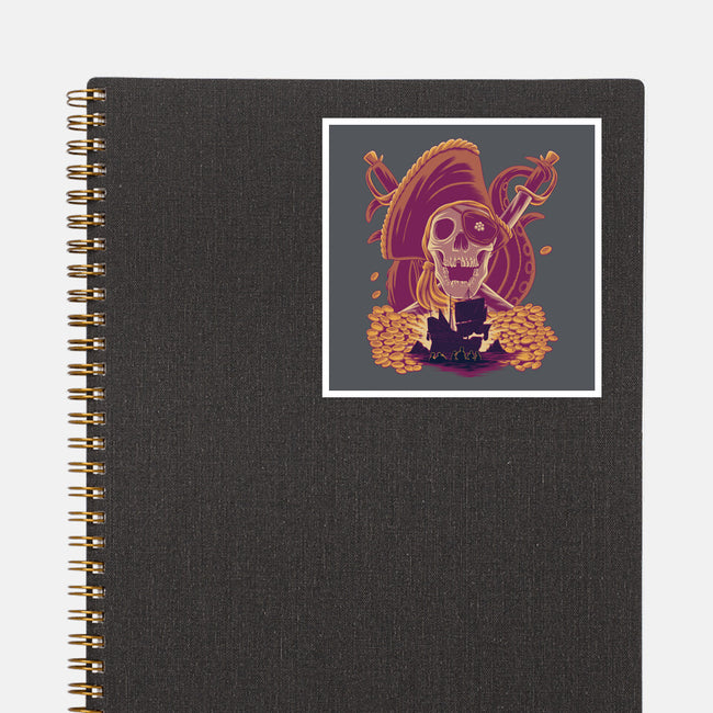 Pirate’s Treasure-None-Glossy-Sticker-rmatix