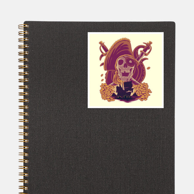 Pirate’s Treasure-None-Glossy-Sticker-rmatix