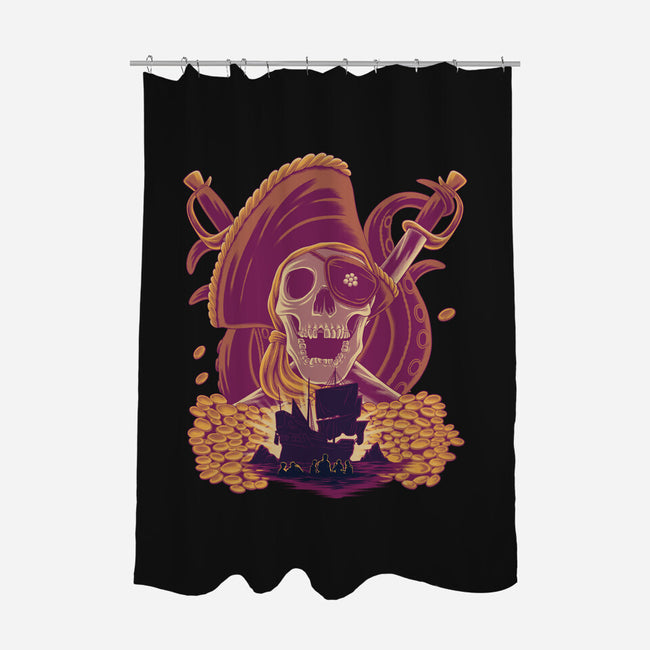 Pirate’s Treasure-None-Polyester-Shower Curtain-rmatix