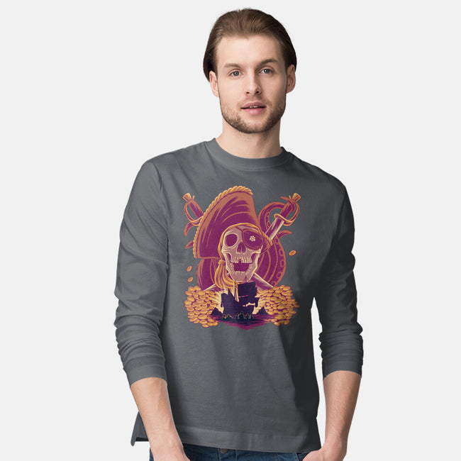 Pirate’s Treasure-Mens-Long Sleeved-Tee-rmatix