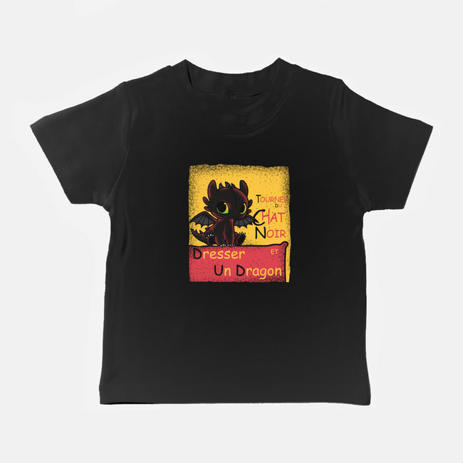 Dresser Un Dragon-Baby-Basic-Tee-turborat14