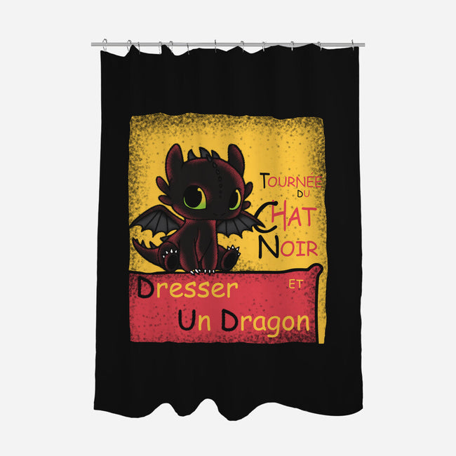 Dresser Un Dragon-None-Polyester-Shower Curtain-turborat14