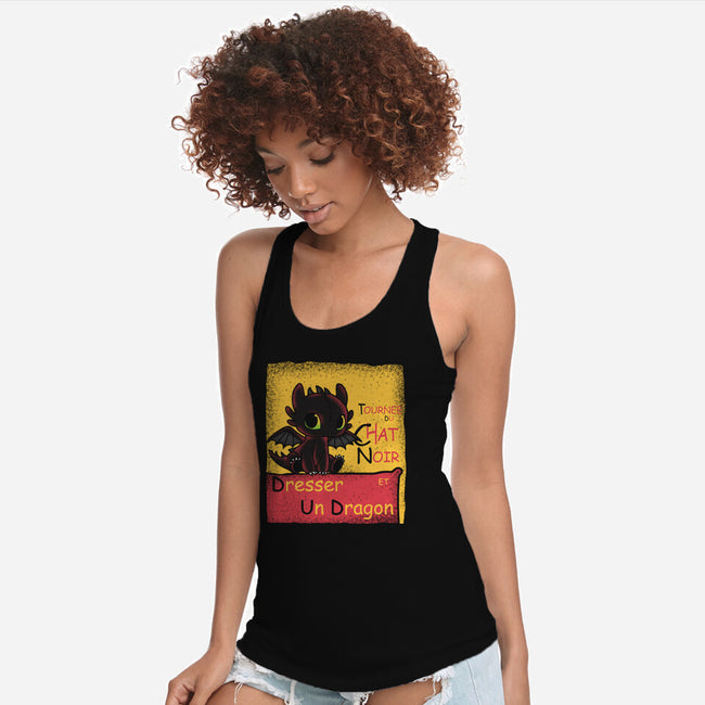 Dresser Un Dragon-Womens-Racerback-Tank-turborat14