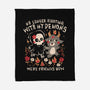 Friends With My Demons-None-Fleece-Blanket-eduely