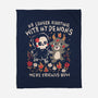 Friends With My Demons-None-Fleece-Blanket-eduely