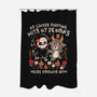 Friends With My Demons-None-Polyester-Shower Curtain-eduely