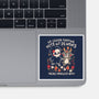 Friends With My Demons-None-Glossy-Sticker-eduely