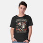 Friends With My Demons-Mens-Basic-Tee-eduely