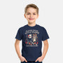 Friends With My Demons-Youth-Basic-Tee-eduely