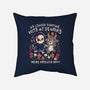 Friends With My Demons-None-Removable Cover w Insert-Throw Pillow-eduely