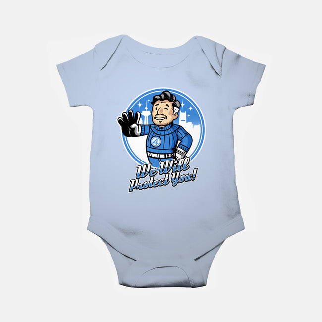 We Will Protect You-Baby-Basic-Onesie-demonigote