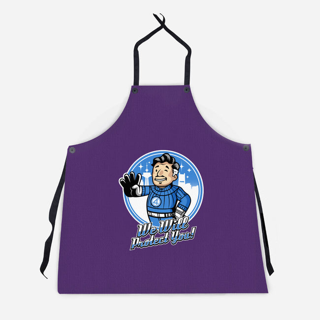 We Will Protect You-Unisex-Kitchen-Apron-demonigote